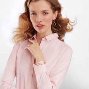 Banana Republic Cloth Dress Shirt Light Pink